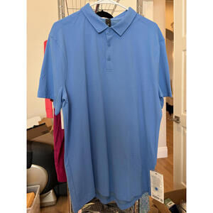 NWT Lululemon ShowZero Polo size XL in Poolside